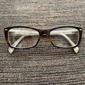 Authentic Ray-Ban Brown tortoise eyeglasses